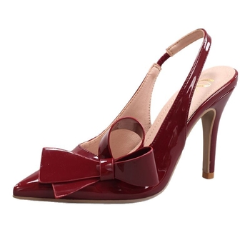 Banketné sandále na vysokom podpätku - špicatý nos, 10 cm tenký podpätok, PU vrchná časť, elastický pás