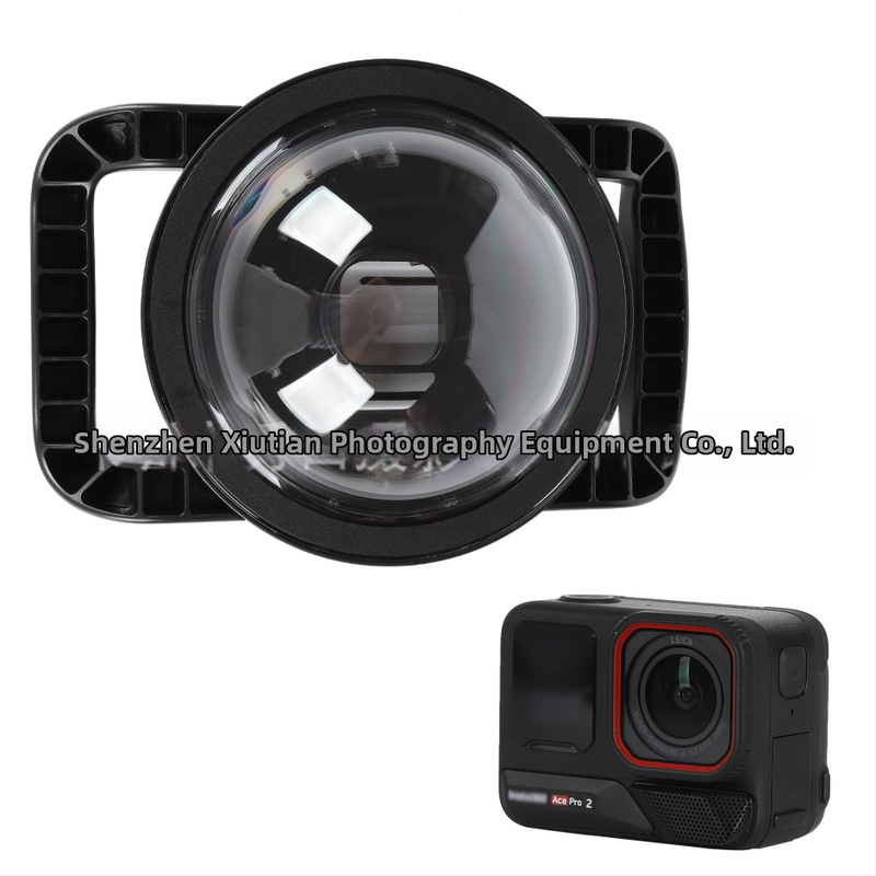 Shadowstone Insta360 Ace Pro 2. paaudzes flagman darbības kamera motocikliem un ārējai slēpošanai (Materiāls: ABS akrils; Modelis: 360 Ace Pro 2; Pēc-pārdošanas serviss: Nacionālā garantija; Piegādes kategorija: noliktavā pieejams preces)