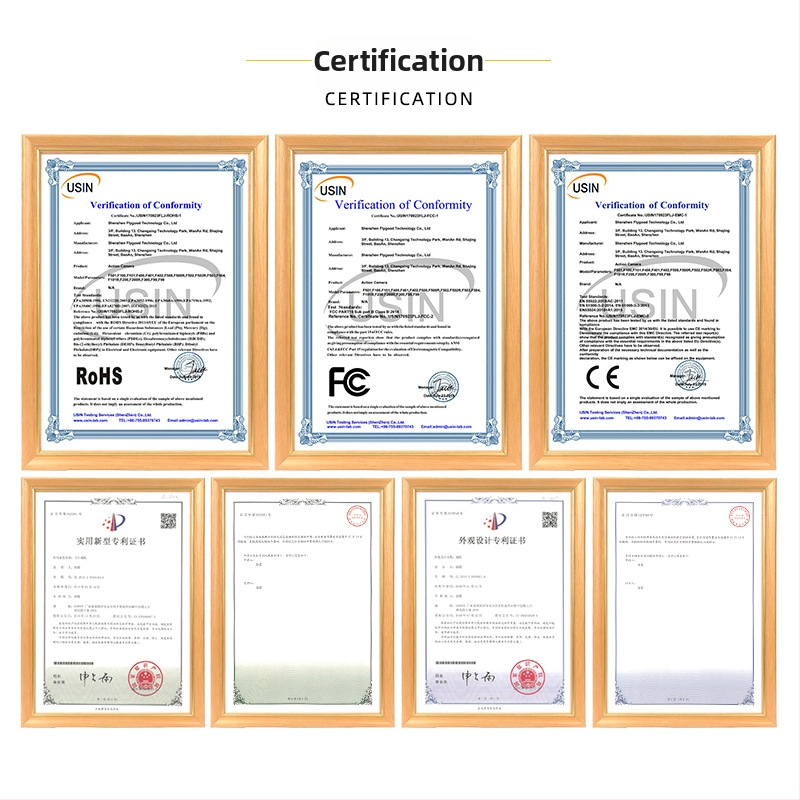 Akčná kamera Fulijia F300at – 24MP, 2-palcový LCD, pamäťová karta, 60 min výdrž batérie