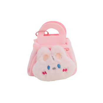 Филцово портмоне за монети със цип, аниме карикатура, подплата Crystal Super Soft