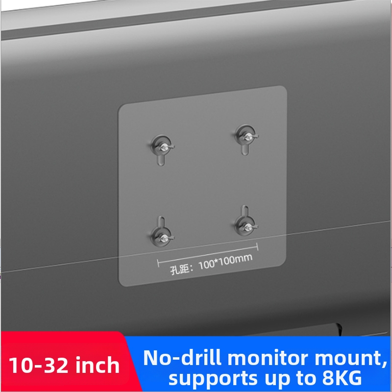 Nálepka spätného krytu monitoru, plast, stolný, Shell Stone