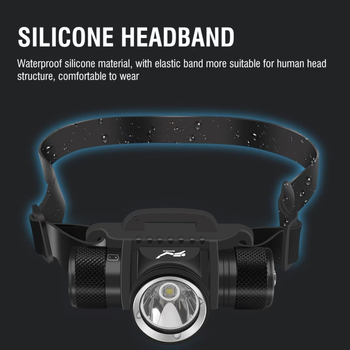 Подводен челник за гмуркане, 30W LED, корпус от алуминиев сплав, презареждаем, двойна батерия 18650 и 21700, обхват 100–200 m