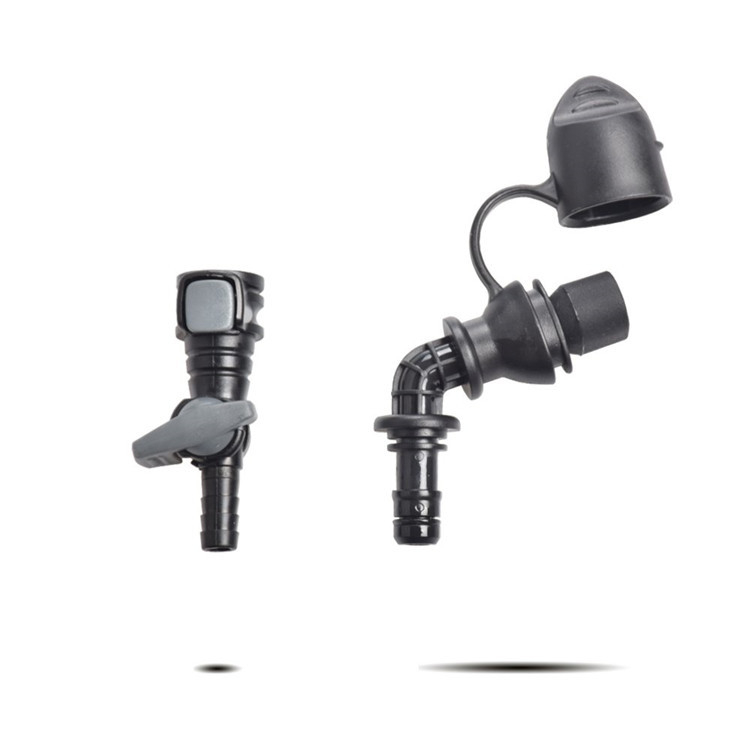 Заместителен мундшук за хидратационна чанта със капак, 45° регулируем ъгъл, силиконов хранителен мундшук