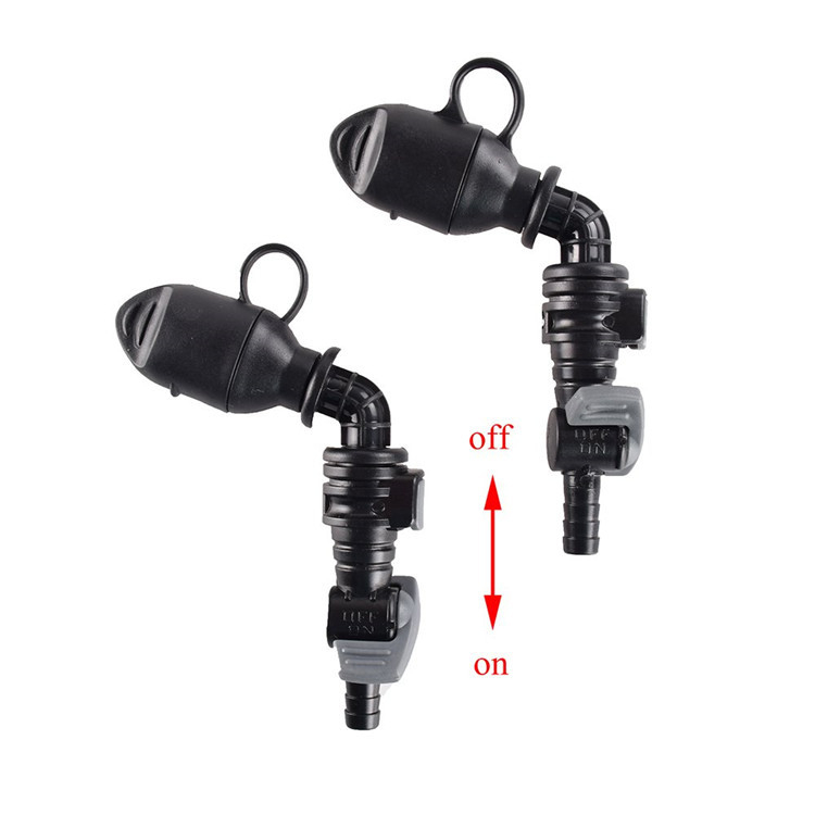 Заместителен мундшук за хидратационна чанта със капак, 45° регулируем ъгъл, силиконов хранителен мундшук