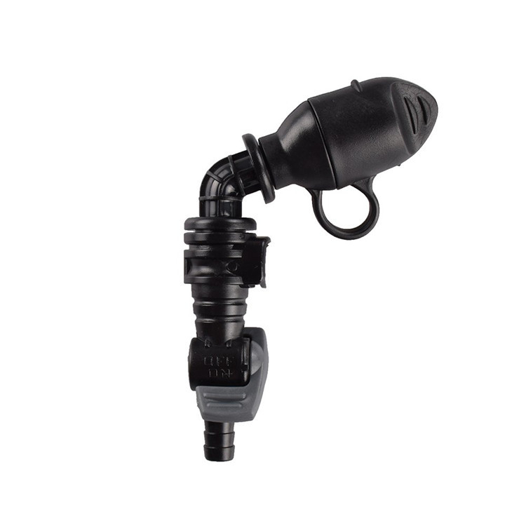 Заместителен мундшук за хидратационна чанта със капак, 45° регулируем ъгъл, силиконов хранителен мундшук