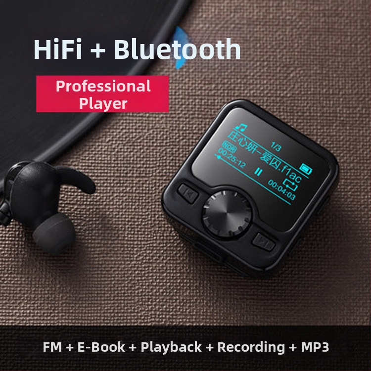 JNN M9 FM raidītājs un Bluetooth mūzikas atskaņotājs ar HIFI skaņu, OLED displejs, USB 2.0, MP3/WMA/WAV ieraksti, ieraksta attālums līdz 30 m, bez atmiņas kartes