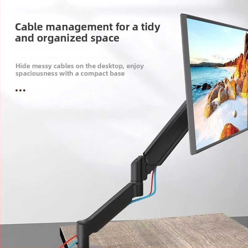 Ram monitora so stolovou základňou – otočný kĺb, 360° otáčanie, plast