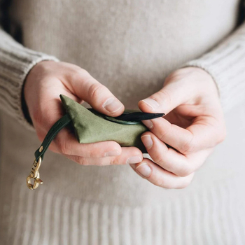 Vanjska prijenosna vrećica za izmet kućnih ljubimaca, kontinuirani valjak, platnen materijal, karabina za pojas tijekom šetnje psom