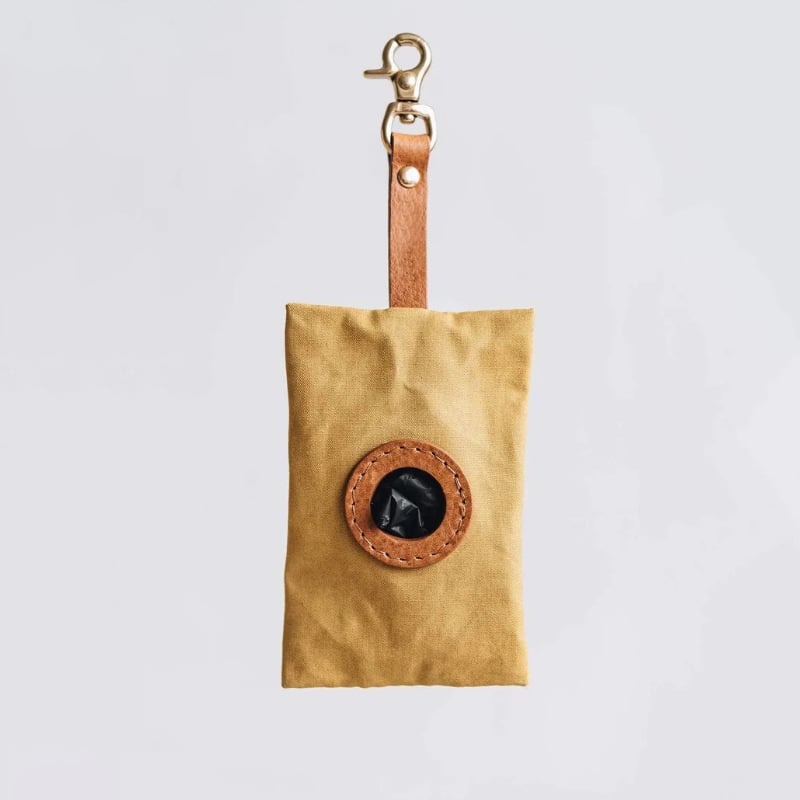 Vanjska prijenosna vrećica za izmet kućnih ljubimaca, kontinuirani valjak, platnen materijal, karabina za pojas tijekom šetnje psom