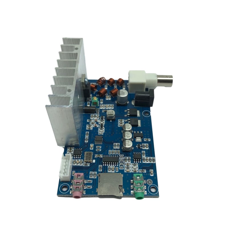 FM vysielač kit – PLL stereo digitálna frekvencia, LCD displej, výstup 5W-7W, napájanie 6.3V-50V