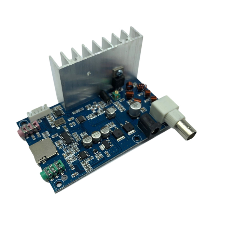 FM vysielač kit – PLL stereo digitálna frekvencia, LCD displej, výstup 5W-7W, napájanie 6.3V-50V