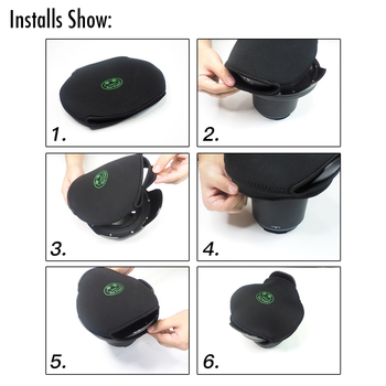 Seafrogs najlonski zaštitni poklopac za 6″/8″ fisheye širokokutni objektiv (model NC-1)