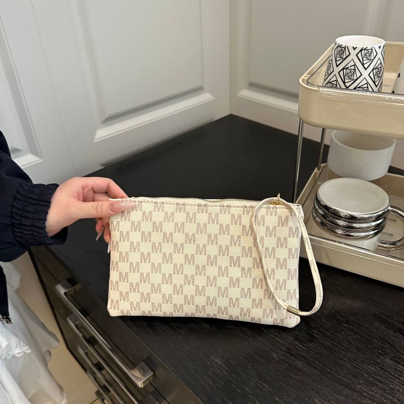 Ženska envelope torba – PU materijal, ulični stil, zatvaranje na zip, unutarnja pretinica za dokumente, poliester podstava