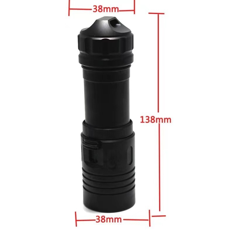 Ronilačka LED baklja s magnetskim upravljanjem, visoke snage, 10W, 2000mAh, domet 100–200 m