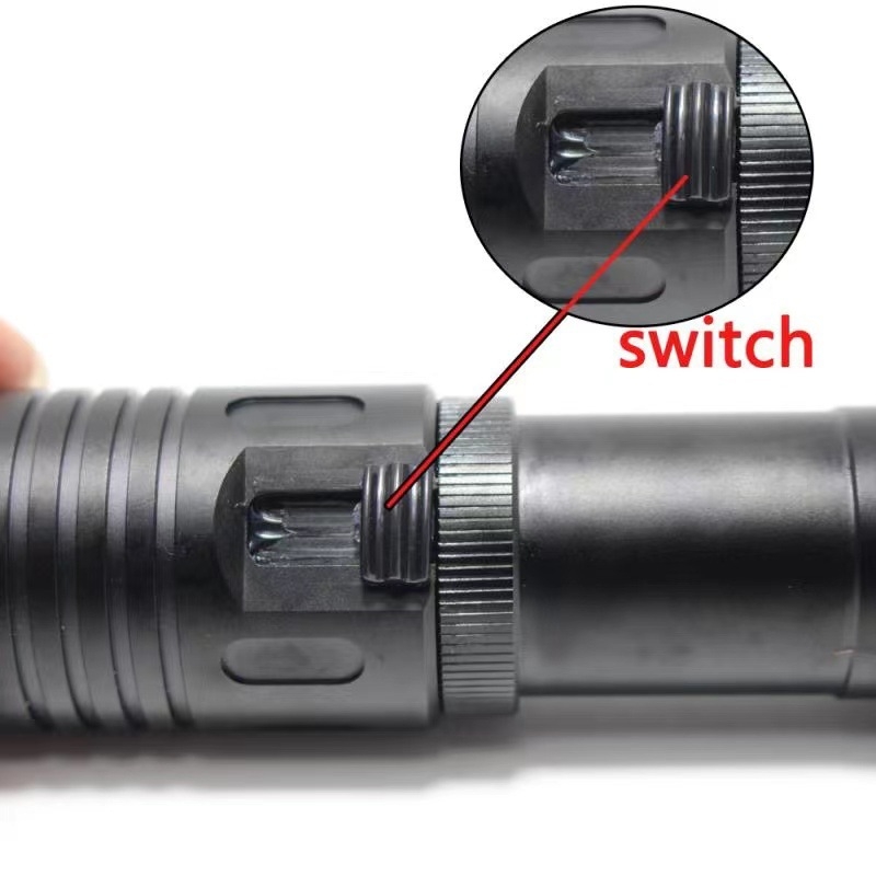 Ronilačka LED baklja s magnetskim upravljanjem, visoke snage, 10W, 2000mAh, domet 100–200 m