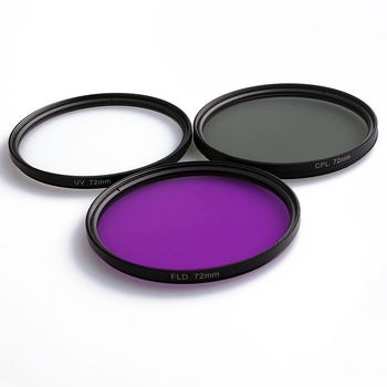 Set filtre DSLR UV CPL FLD (3 filtre)