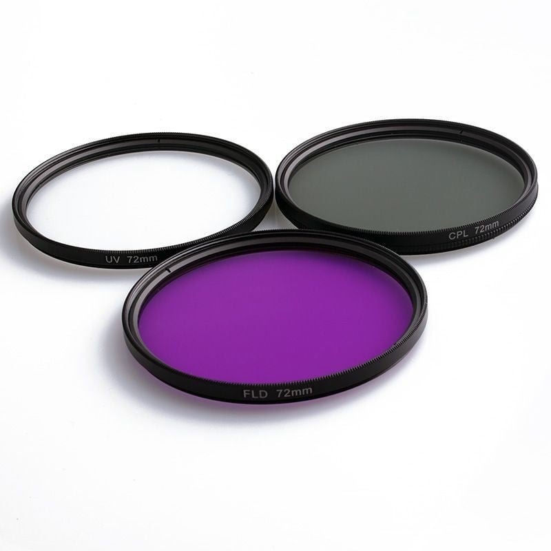 Set filtre DSLR UV CPL FLD (3 filtre)