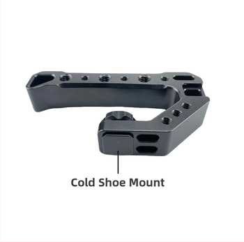 DSLR Fotoaparato Rankenėlė su Šalta Obuote – Aliuminio Lydinys, SLR Rankena, Universalus Panaudojimas, OEM Apdirbimas