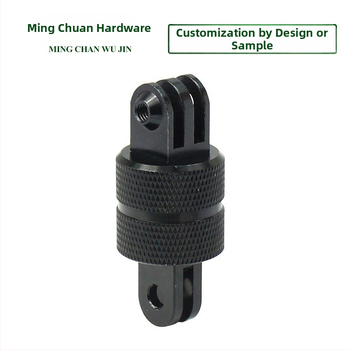 360° pöörleva alusadapter, alumiiniumist valmistatud, ühildu GoPro 4–10 ja GOPRO MAX, Live video ja fikseeritud kaamera jaoks