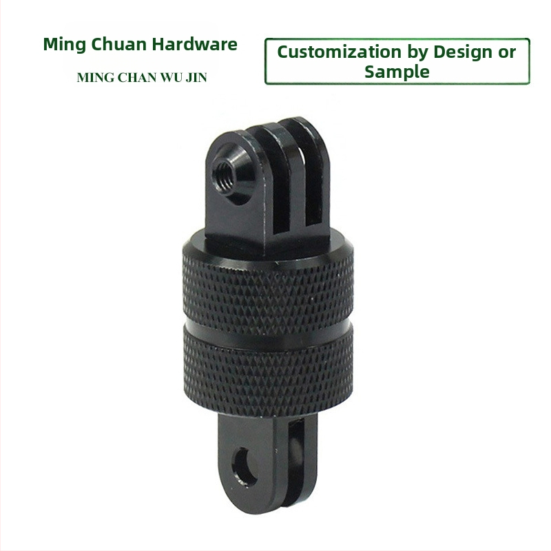 360° pöörleva alusadapter, alumiiniumist valmistatud, ühildu GoPro 4–10 ja GOPRO MAX, Live video ja fikseeritud kaamera jaoks