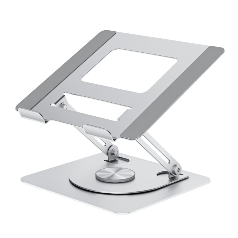 Prenosna rotirajuća hlađena podrška za laptop, aluminijska legura, model Z41, težina 1,83 kg, sklopiva