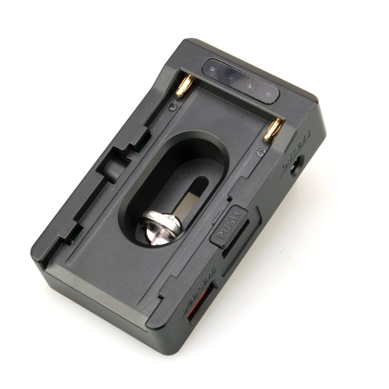 Stalak za punjenje baterija NP-F970/750/550 s USB brzim punjenjem za F550 kamere (Kompatibilnost NP-F970/750/550, USB brzo punjenje)