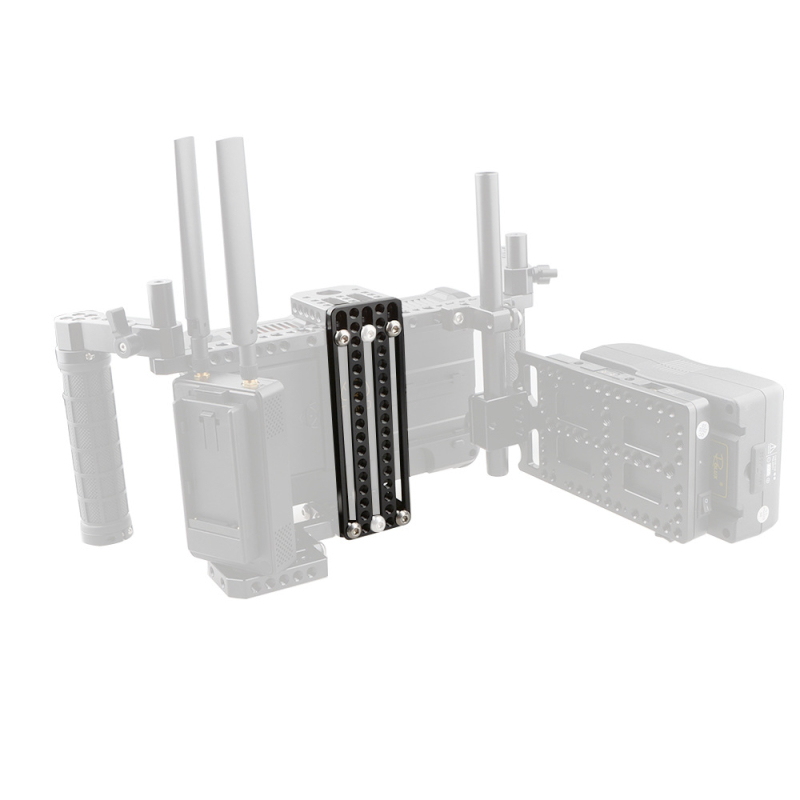 HDRIG Placă de montaj pentru monitor C1852 din aliaj de aluminiu cu gaură filet 1/4-20