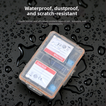 KingMa Batériová skrinka pre Canon LP-E6 a Nikon EN-EL15 – Nepremokavná a proti vlhkosti, úložná skrinka na batérie