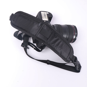 Remen za kameru – dvostruki džep s zatvaračem, najlon materijal, model X-151, 1 kopča, podesiva, amortizirajuća elastičnost, za digitalne kamere