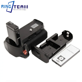 RINGTEAM MB-D3100 SLR držač baterije za Nikon D3100, D3200, D3300, D5300 — materijal: bakar + PVC; OEM prerada; čvrsta izdržljivost.