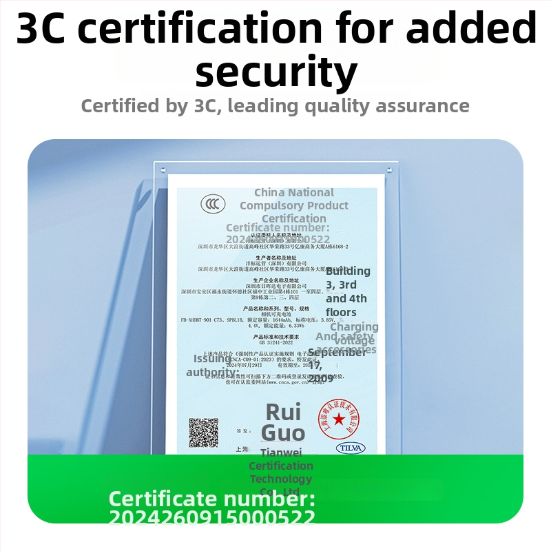 Universaalne GoPro9/GoPro10 liitiumakku – FB/label, kaamera kere kaitse