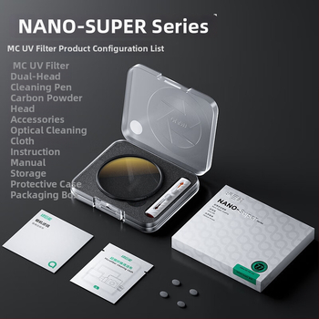 Hulk CF003 UV Filter pre DSLR fotoaparát – dvojstranné viacvrstvové pokrytie, bez tmavých rohov, vysoká priepustnosť, OEM spracovanie