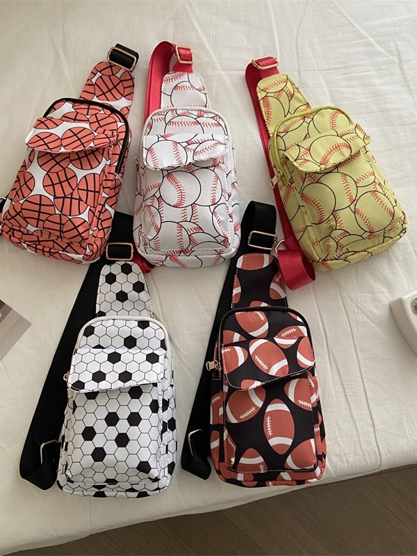 Damska nylon crossbody torbica s zatvaračem; unutarnji džepovi: džep sa zatvaračem, džep za telefon, džep za prijenosno računalo; trodimenzionalni vanjski dizajn; podstava poliester-pamuk