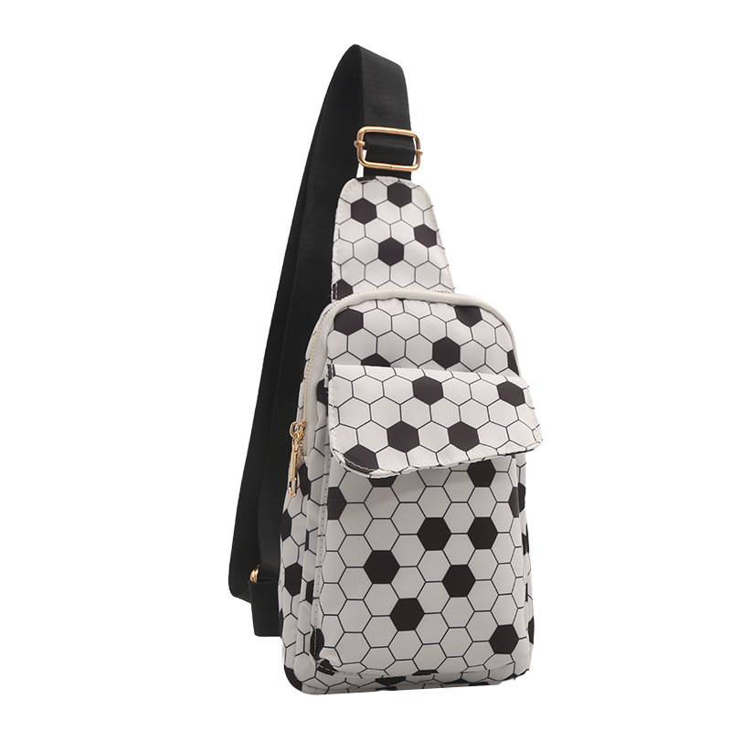 Damska nylon crossbody torbica s zatvaračem; unutarnji džepovi: džep sa zatvaračem, džep za telefon, džep za prijenosno računalo; trodimenzionalni vanjski dizajn; podstava poliester-pamuk