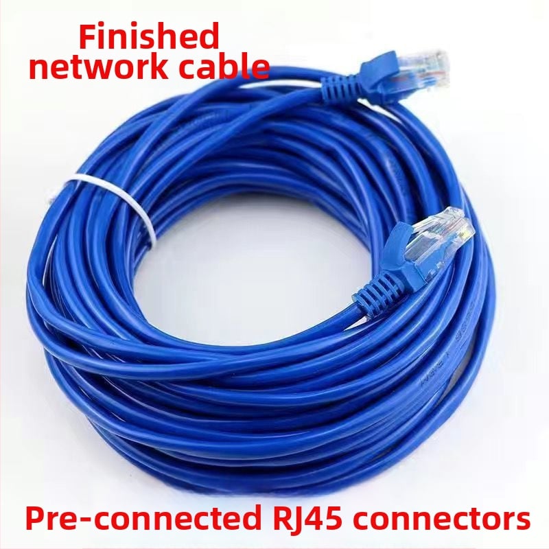 Cat5e Ethernet mrežni kabel za računalo, usmjerivač, set-top box i optički modem (dužine: 1/5/10/20/30/50/70 m)