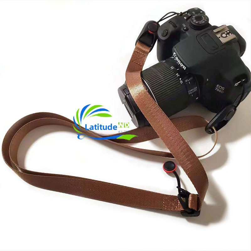 Ramenný popruh na fotoaparát s rýchlym uvoľnením, nastaviteľný, nylonový model 750D, 6 spon, nosnosť 10–20 kg, kompatibilný s Nikon/Canon/Sony/Mirrorless