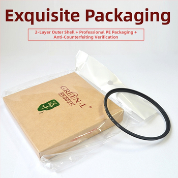 DSLR UV filter od GREE N.L – viacvrstvový povlak, OEM spracovanie, kompatibilné so zrkadlovkou