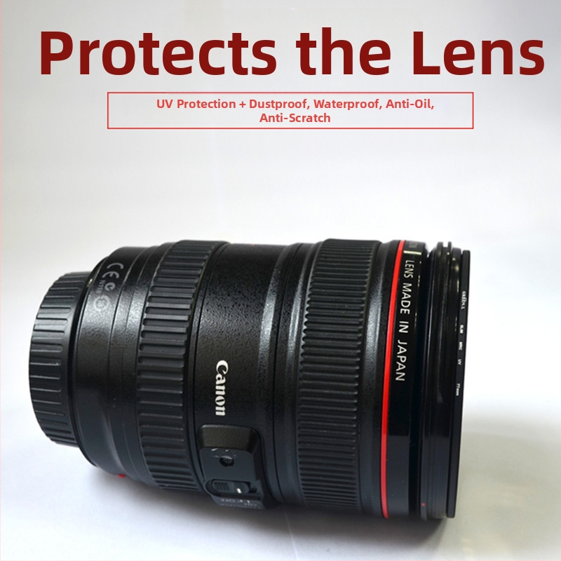 DSLR UV filter od GREE N.L – viacvrstvový povlak, OEM spracovanie, kompatibilné so zrkadlovkou