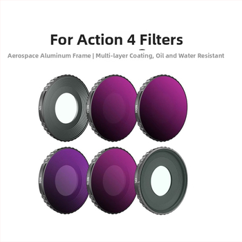ND8 UV filter za DJI Osmo Action 4 – aluminijska legura, dodatna oprema za kameru