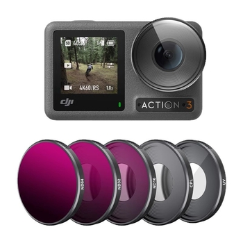 ND8 UV filter za DJI Osmo Action 4 – aluminijska legura, dodatna oprema za kameru