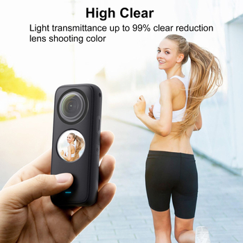 Zaštitno staklo za objektiv Insta360 One X2 – Pu552b, Puluz Fat Cow, optičko kaljeno staklo