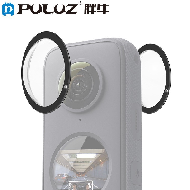 Zaštitno staklo za objektiv Insta360 One X2 – Pu552b, Puluz Fat Cow, optičko kaljeno staklo