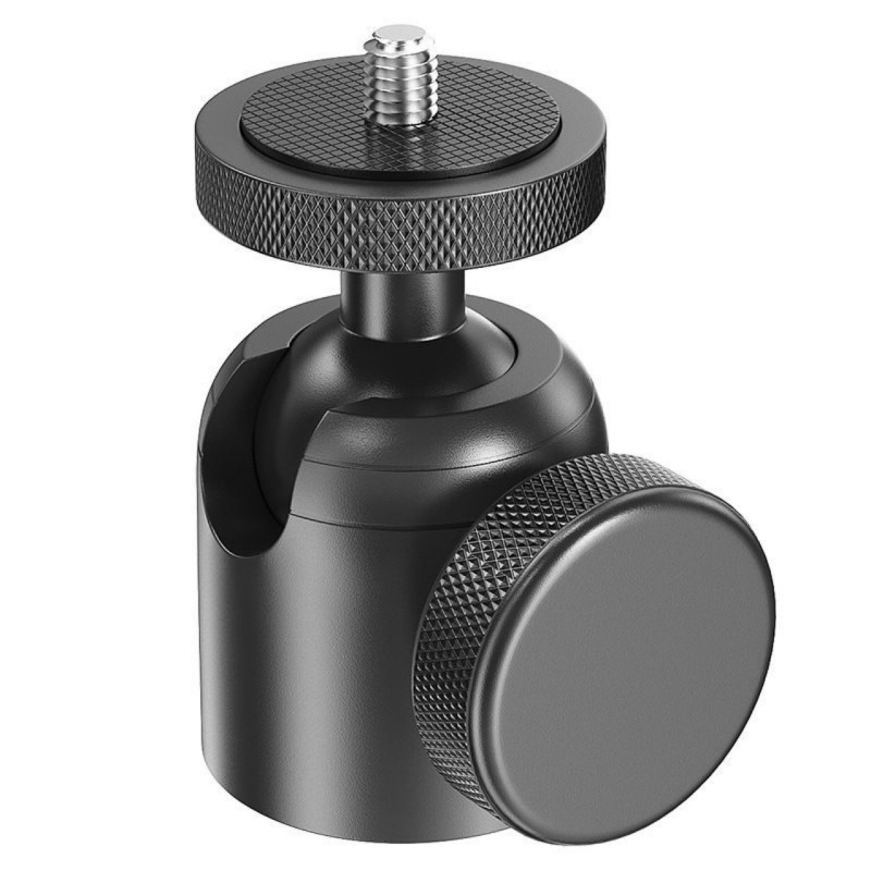 Τρίποδο με κεφαλή pan-tilt και περιστροφή 360°, υποστηρίζει έως 2 kg, βάρος 0,5 kg