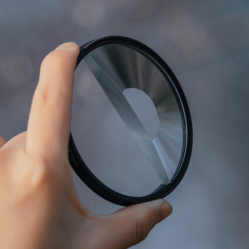 UV filter za DSLR i bez ogledala fotoaparate — Half-Moon Swirl Halo efekt, OEM, izlaz 2022., potpuno nov