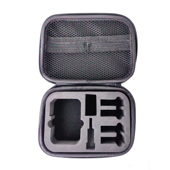 Geantă pentru cameră Action4/Action3 și Action5 Pro – husă EVA și nylon, greutate 178 g, include husă de depozitare, logo imprimat