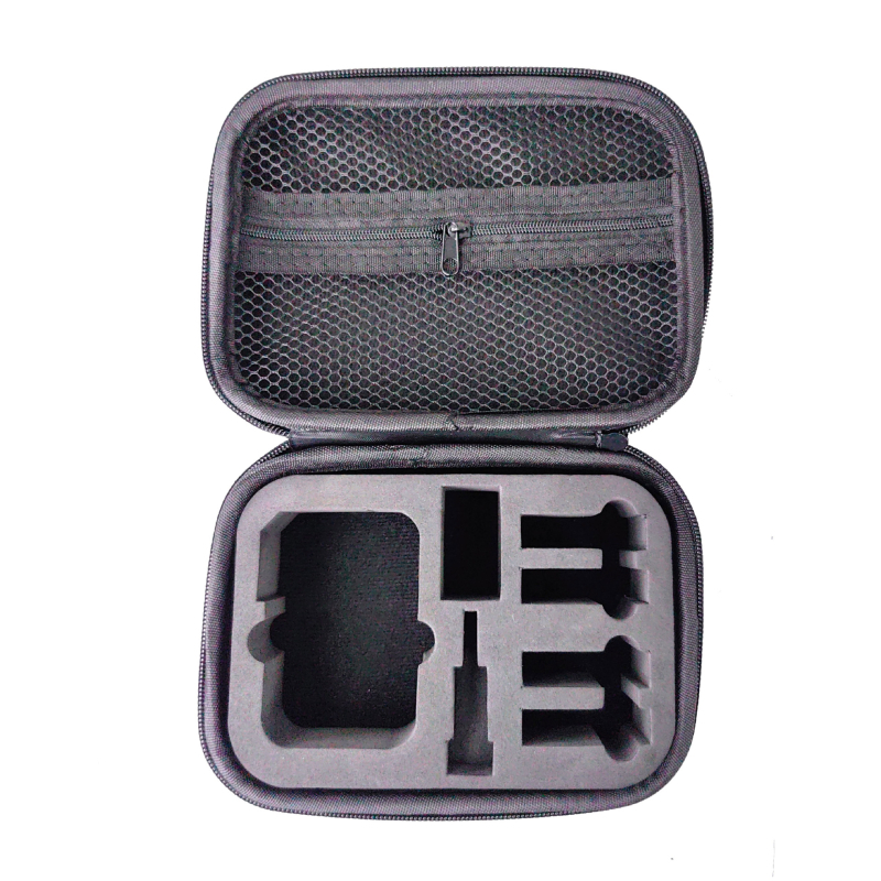 Geantă pentru cameră Action4/Action3 și Action5 Pro – husă EVA și nylon, greutate 178 g, include husă de depozitare, logo imprimat