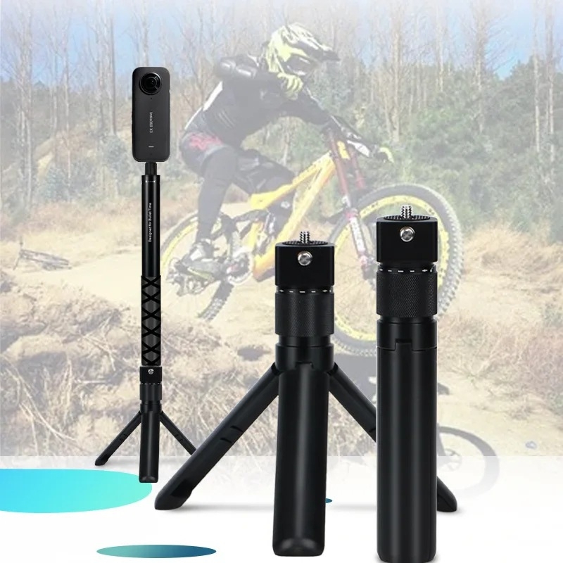 Bullet Time set ručice za snimanje za 360Insta X5/X4 – aluminijska legura, 360° rotirajuća ručica, produžni štap za selfie, model DH-28Z