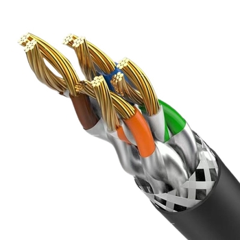 Cat6a Ethernet kabel s USB sučeljem, bakreni vodovi, koaksijalnog tipa kabla