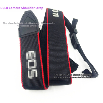 Nailonos DSLR fotoaparato pečių juosta, modelis 600D, maksimali apkrova 15, 2 sagtis, reguliuojamas ilgis