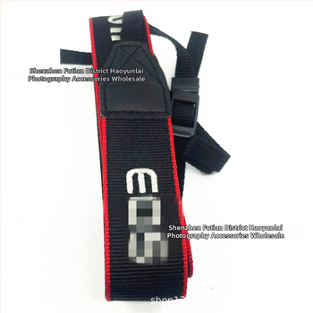 Nailonos DSLR fotoaparato pečių juosta, modelis 600D, maksimali apkrova 15, 2 sagtis, reguliuojamas ilgis